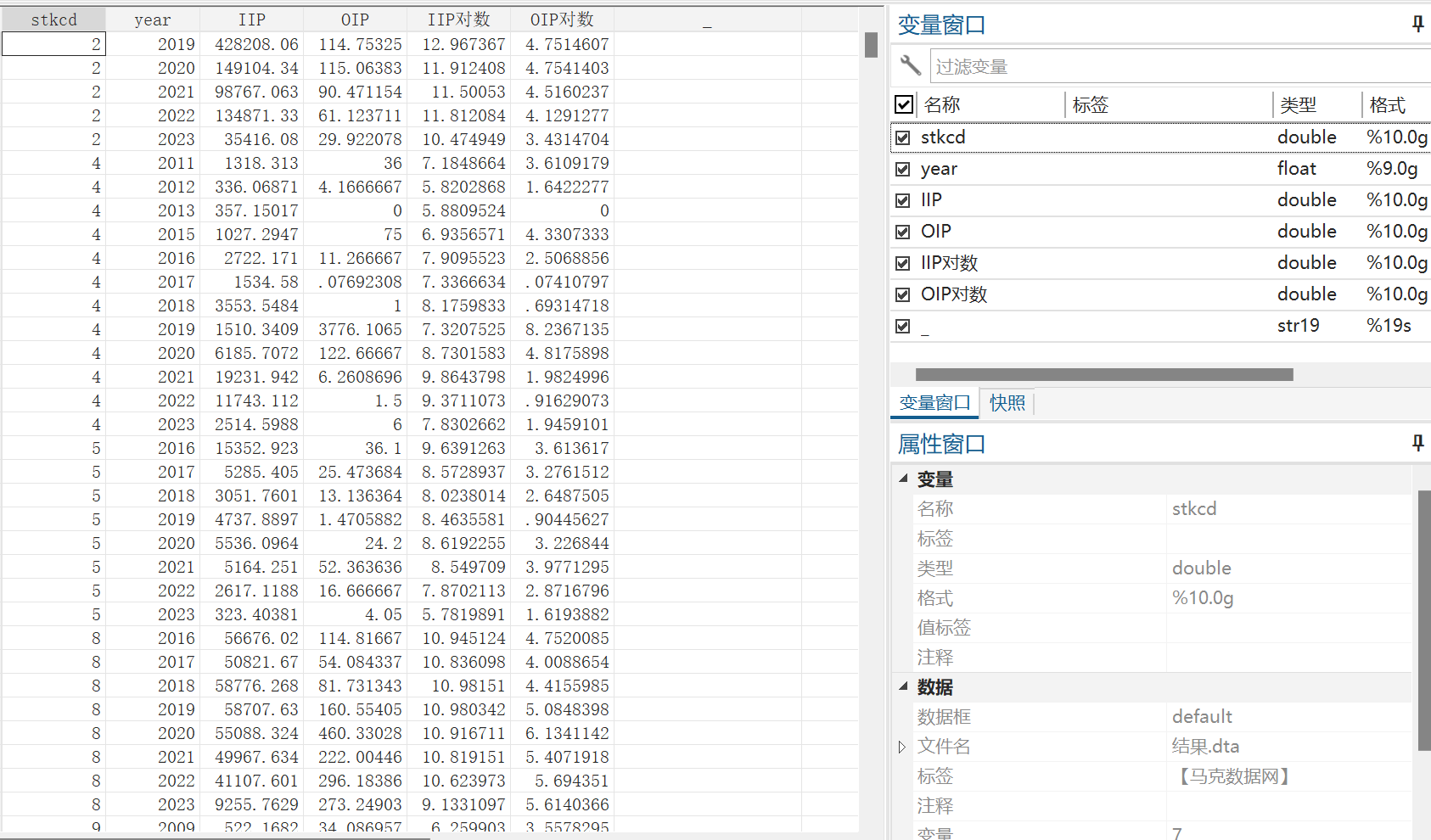 上市公司持续创新能力、技术创新可持续性数据+dofile（2008-2023年）