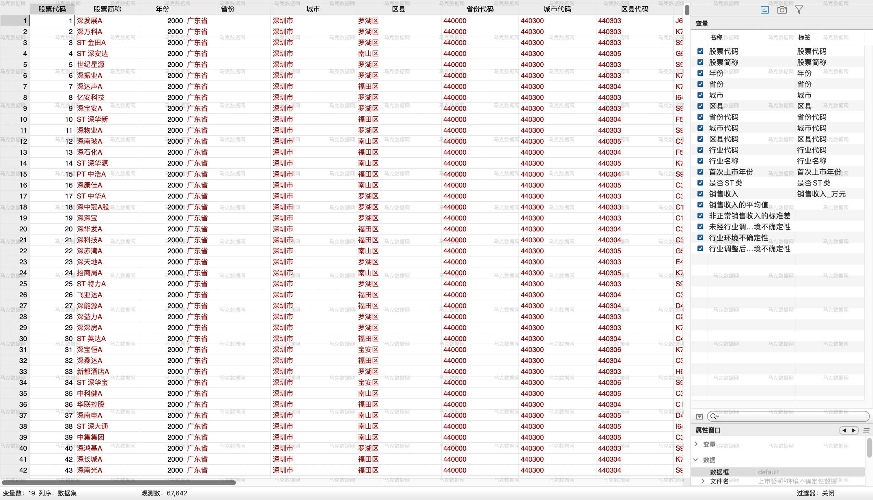 4上市公司环境不确定性测算结果- Stata格式